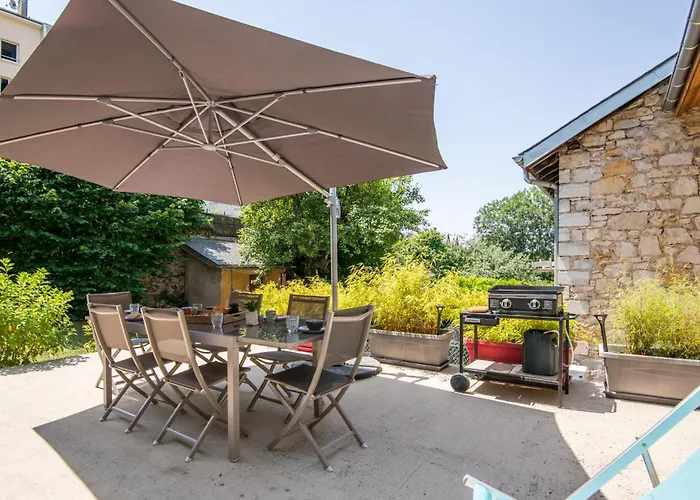 La Ruthenoise - Elegance, Clim, Parking & Jardin 度假居 *